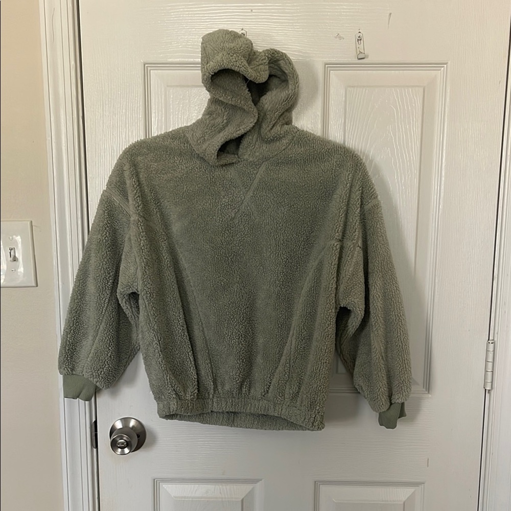 Kids Cozy Green Sweater